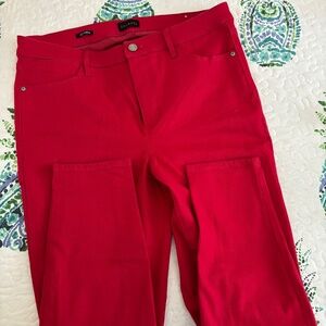 Talbots Red Jegging Size 10